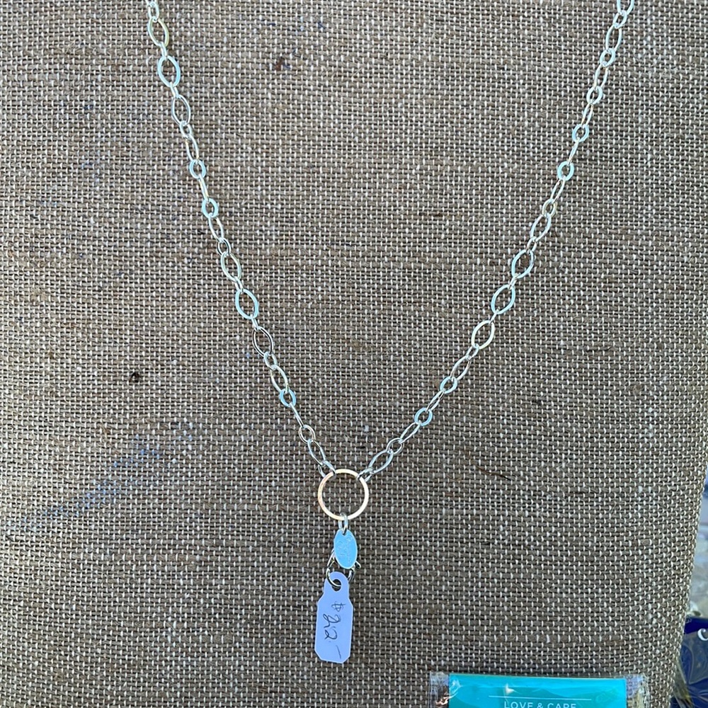 Origami Owl retired chain 32” silver